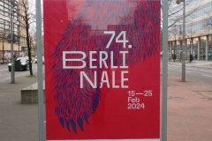 74. Berlinale Plakat mit Bär ©  Gabriele Bartholomä