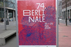 74. Berlinale Plakat mit Bär ©  Gabriele Bartholomä