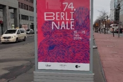 74. Berlinale Plakat mit Bär ©  Gabriele Bartholomä