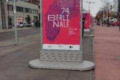 74. Berlinale Plakat mit Bär ©  Gabriele Bartholomä