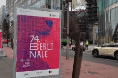 74. Berlinale Plakat mit Bär ©  Gabriele Bartholomä