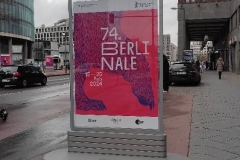 74. Berlinale Plakat mit Bär © Christa Junge