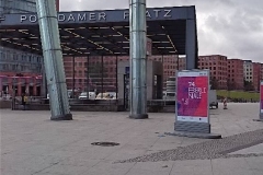 74. Berlinale Plakat mit Bär © Christa Junge