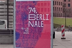 74. Berlinale Plakat mit Bär © Christa Junge