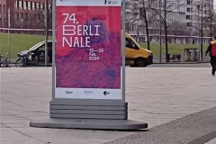 74. Berlinale Plakat mit Bär © Christa Junge