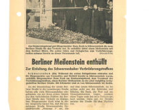30.09.1967 Meilenstein enthüllt Lübecker Nachrichten © Stadtarchiv Schwarzenbek_VI Ba 66