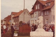 1968 Berliner Platz- Enthüllung Berliner Bär  © Archiv/ Städtisches Museum  Seesen