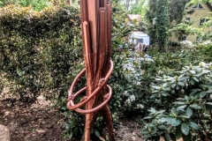 Wildwuchs Acryl auf Holz Beispiel aus Themenbereich Urbanismen im Garten © Monika Schmidt