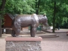 Berliner Bär von Georg Wrba im Berliner Tierpark Foto © Christa Junge
