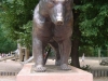 Berliner Bär von Georg Wrba im Berliner Tierpark Foto © Christa Junge