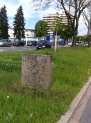 Berliner Meilenstein in Darmstadt © Hessen Mobil