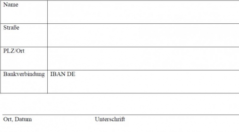 Spendenquittung für Spender