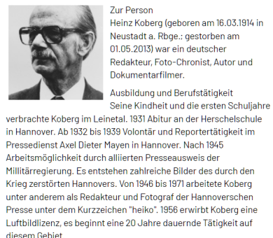 Archiv der Region Hannover, NL Koberg