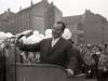 Willy Brandt am Rednerpult, Enthüllung des Â»Berliner MeilensteinsÂ«, Hannover ARH NL Koberg 9631