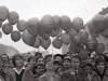Aufschrift der Ballons: Â»Hannover grüßt BerlinÂ« ARH NL Koberg 9638
