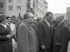 Mitte: Hannoverscher Oberstadtrat Karl Wiechert und Berliner Oberbürgermeister Willy Brandt ARH NL Koberg 9641