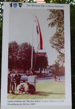 Stelltafeln - Der Berliner Bär in Ihme-Roloven 1967  © Frau Wiesen