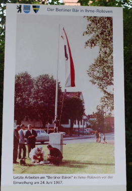 Stelltafeln - Der Berliner B in Ihme-Roloven 1967   Frau Wiesen