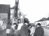 1961 Aufstellung des Berliner Meilensteines © Untere Denkmalbehörde Oelde