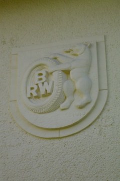 2004 Logo Berliner Reifen Werk, Berliner Bär Foto © Christa Junge