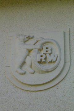 2004 Logo Berliner Reifen Werk, Berliner Bär Foto © Christa Junge